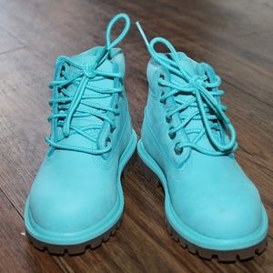 Timberland Light Turquoise Boots